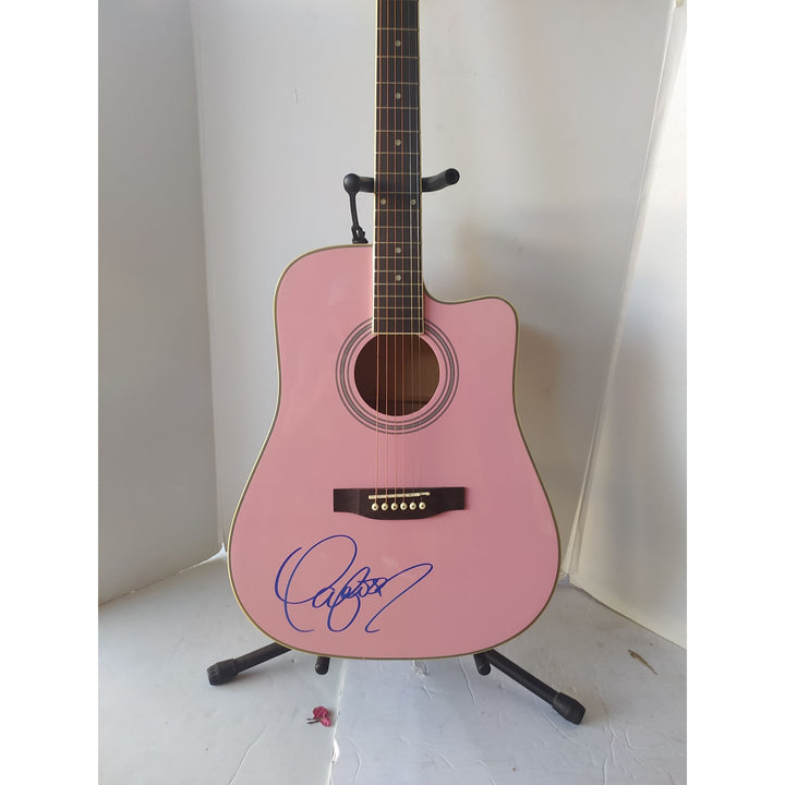 Taylor Swift full size acoustic guitar signed with proof