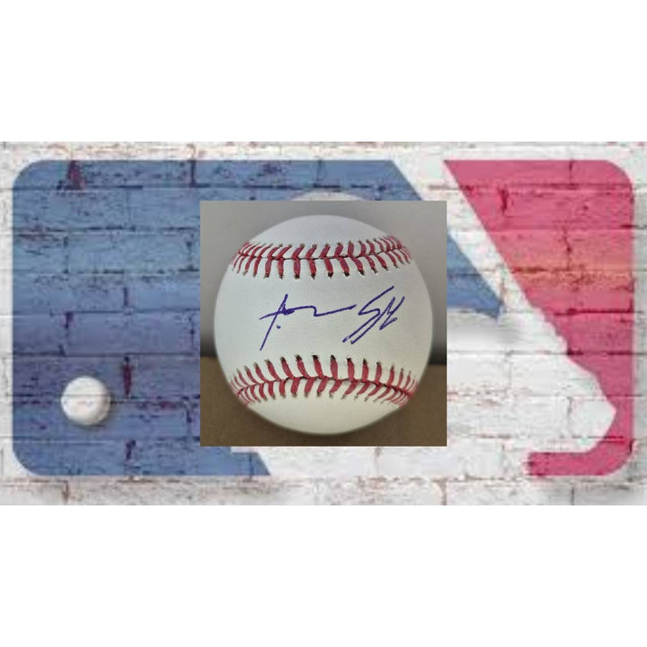 Los Angeles Dodgers Rawlings MLB official baseball Will Smith signed with proof.