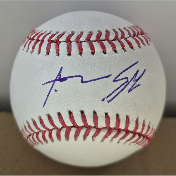 Los Angeles Dodgers Rawlings MLB official baseball Will Smith signed with proof.
