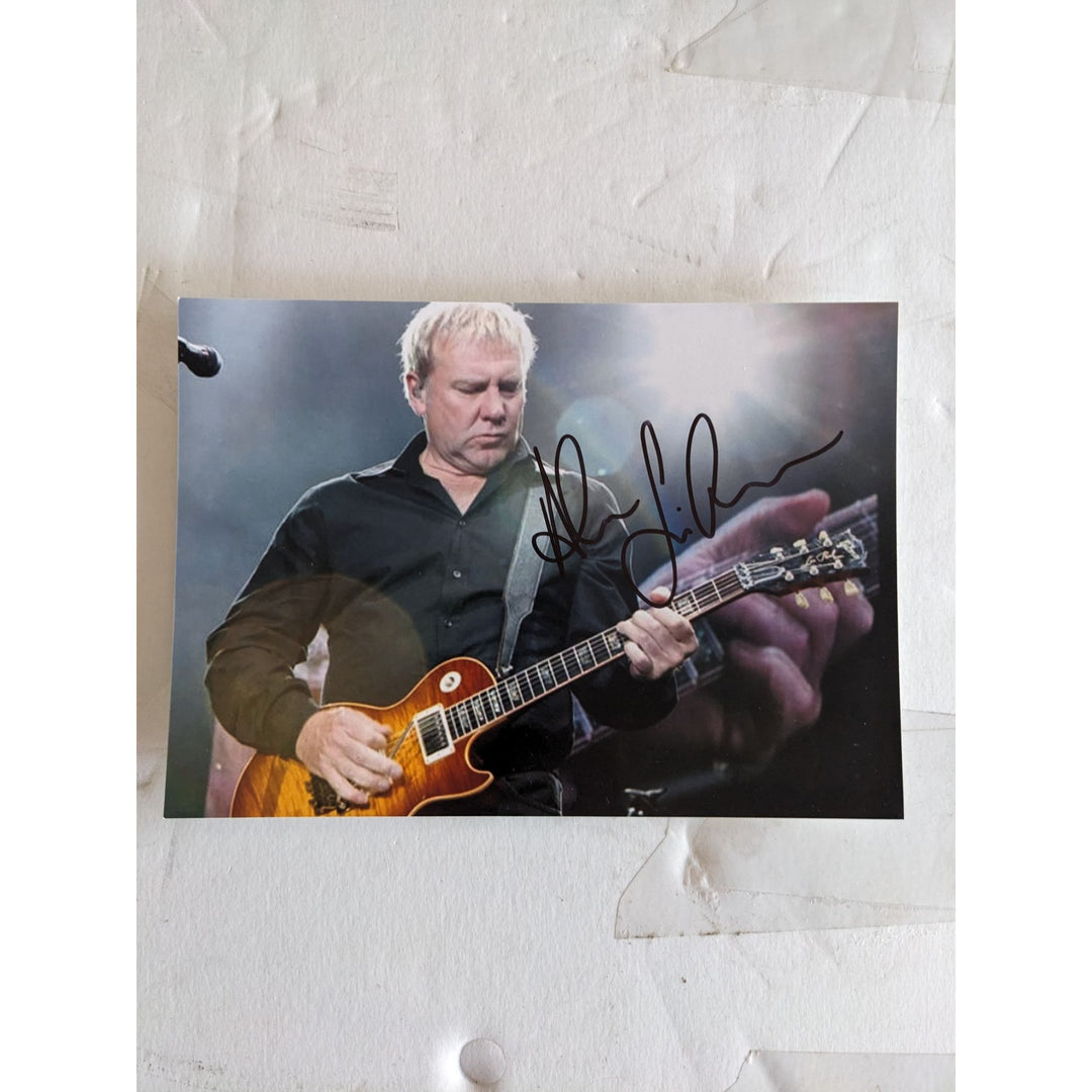Alex Lifeson Rush 5x7 photo signed with proof