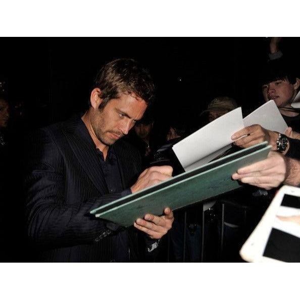 Paul Walker " Fast and the Furious",5x7 photo signed with proof - Awesome Artifacts