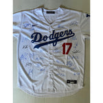 Load image into Gallery viewer, Shohei Ohtani Los Angeles Dodgers 2024 team signed jersey with proof
