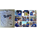 Load image into Gallery viewer, Shohei Ohtani Los Angeles Dodgers 2024 team signed jersey with proof
