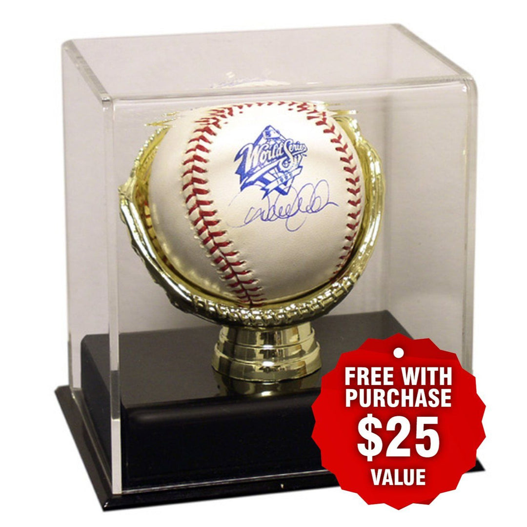 President Gerald Ford signed MLB baseball with free case