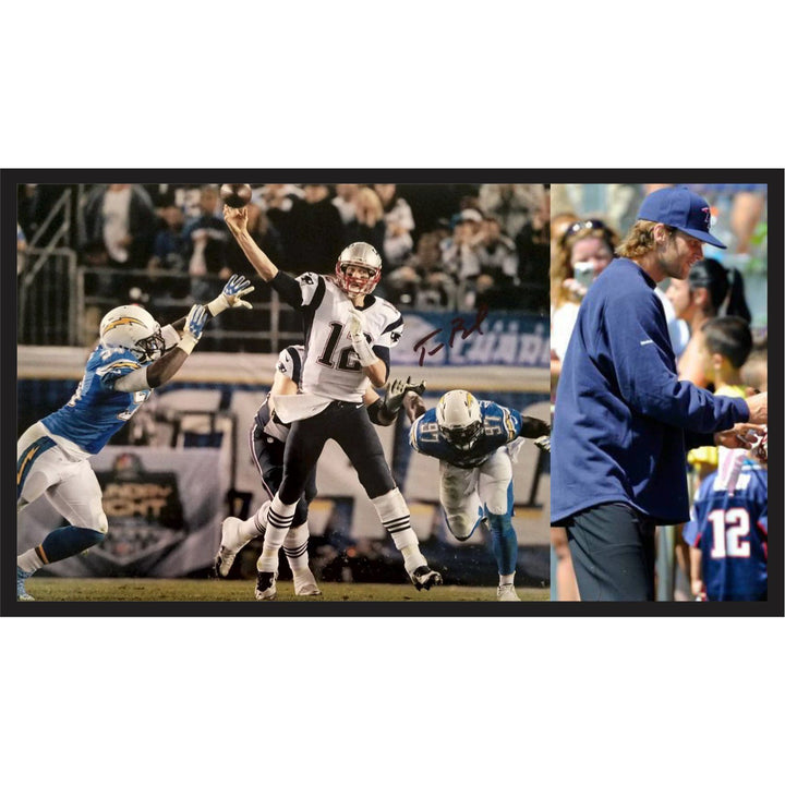 Tom Brady 8x10 photo signed with proof