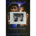 Load image into Gallery viewer, Shawshank Redemption Morgan Freeman Tim Robbins signed 8 by 10 photo with proof
