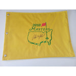 Load image into Gallery viewer, Phil Mickelson Lefty 2010 Masters pin flag signed with proof
