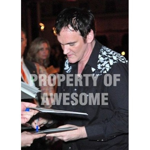 Quentin Tarantino Pulp Fiction 5 x 7 photo signed