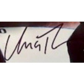 Uma Thurman Mia Wallace Pulp Fiction 5 x 7 photo signed with proof