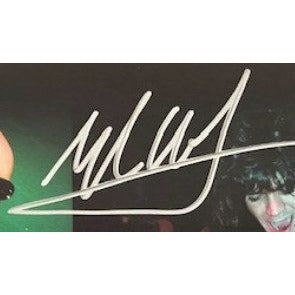 Eddie Van Halen and Joe Satriani 5 x 7 photo signed with proof