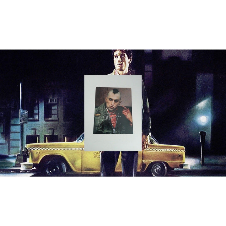 Robert De Niro Taxi Driver signed photo with proof - Awesome Artifacts 