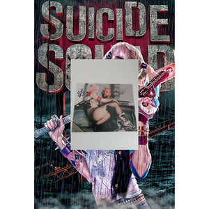 Suicide Squad Margot Robbie Will Smith a 10 signed photo with proof