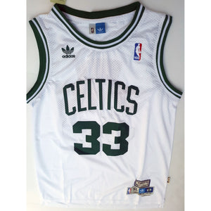 Larry Bird Boston Celtics Jersey Signed with Proof by Awesome Artifact
