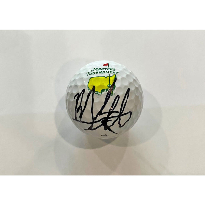 Bubba Watson Masters signed golf ball with proof