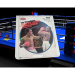Load image into Gallery viewer, Sugar Ray Leonard and Thomas Hearns RCA video disc signed with proof
