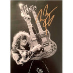 Load image into Gallery viewer, Jimmy Page Led Zeppelin 5 x 7 photo signed with proof
