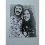 Load image into Gallery viewer, Sonny and Cher 8 x 10 signed photo - Awesome Artifacts 
