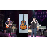 Load image into Gallery viewer, John Popper Blues Traveler acoustic guitar signed with proof
