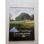 Load image into Gallery viewer, Rich beem PGA Championship 2002 program signed
