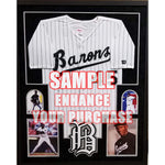 Load image into Gallery viewer, Atlanta Braves Greg Maddox, Chipper Jones, Hank Aaron all-time greats signed jersey with proof
