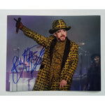 Load image into Gallery viewer, George O&#39;Dowd Culture Club Boy George 8 by 10 signed photo with proof
