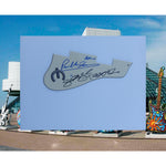 Load image into Gallery viewer, Paul McCartney and George Harrison Epiphone electric guitar pickguard signed
