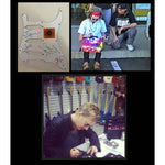 Load image into Gallery viewer, Alice in Chains Jerry Cantrell Sean Kinney electric guitar pickguard signed with proof
