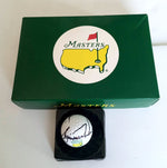 Load image into Gallery viewer, Tiger Woods Masters logo golf ball signed with proof
