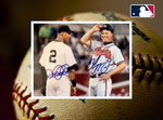 Load image into Gallery viewer, Derek Jeter and Chipper Jones 8 x 10 photo signed with proof
