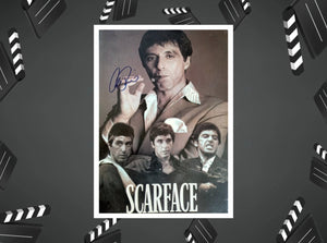 Al Pacino Scarface signed 15x11 photo with proof