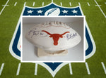 Load image into Gallery viewer, Earl Campbell and Ricky Williams Texas Longhorns full size football signed
