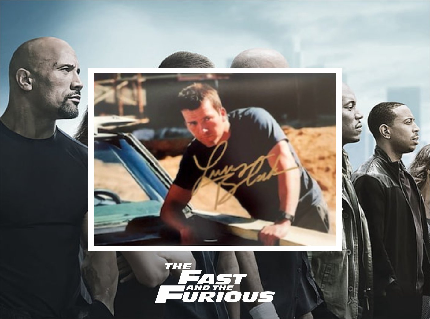Lucas Black Sean Boswell Fast and Furious 5 x 7 photo signed