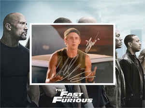 Chad Lindberg Jesse Fast and Furious 5 x 7 photo signed