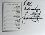 Load image into Gallery viewer, Tiger Woods Masters Golf scorecard signed to Mike
