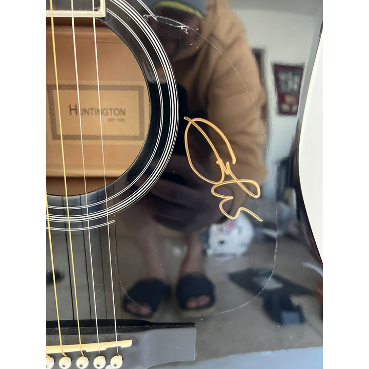 Eric Clapton full size acoustic guitar 39' one of a kind signed with proof