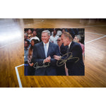 Load image into Gallery viewer, Jerry West and Pat Riley 8 by 10 signed photo
