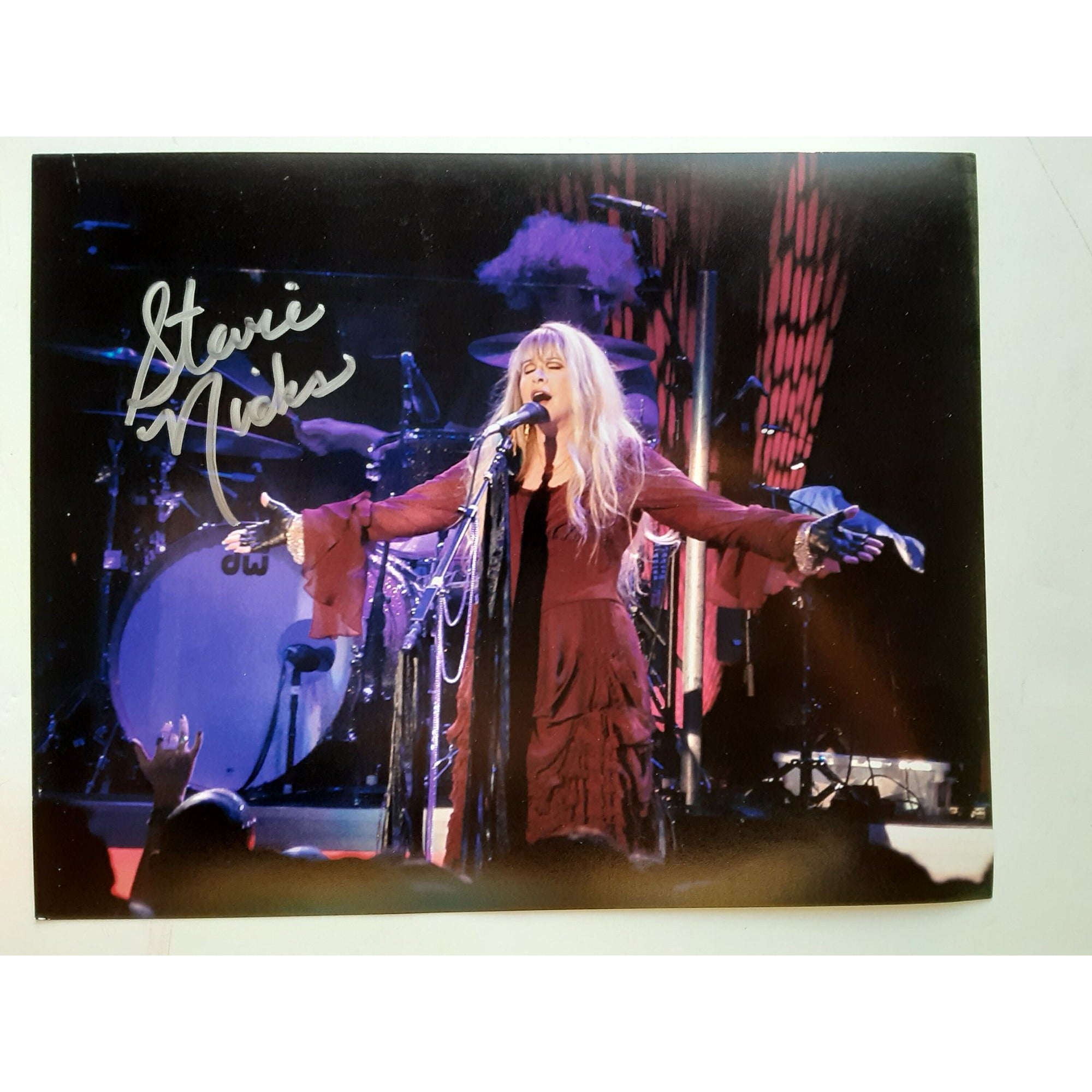 Stevie Nicks 8 by 10 signed photo with proof - Awesome Artifacts 