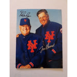 Load image into Gallery viewer, Tom Seaver and Nolan Ryan 8 by 10 signed photo New York Mets
