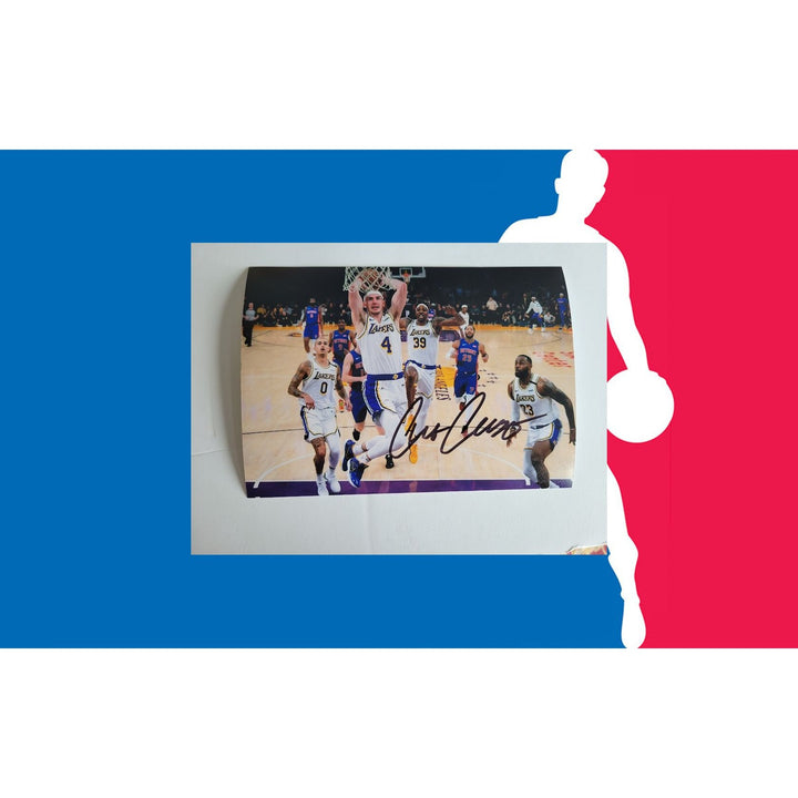 Alex Caruso 5 x 7 photograph signed