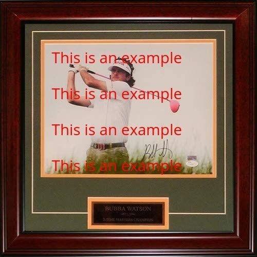 Certificate of Authenticity for Bubba Watson PGA golf star signed photo with proof
