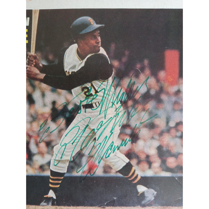 Roberto Clemente 1967 full Sport magazine excellent condition signed - Awesome Artifacts 