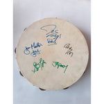 Load image into Gallery viewer, Aerosmith and Run-DMC signed tambourine with proof
