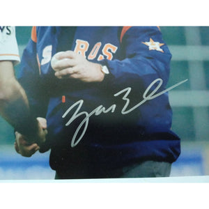 Justin Verlander and George W Bush 8 x 10 signed photo
