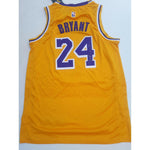 Load image into Gallery viewer, Kobe Bryant The Black Mamba Los Angeles Lakers Authentic size XL jersey signed with proof
