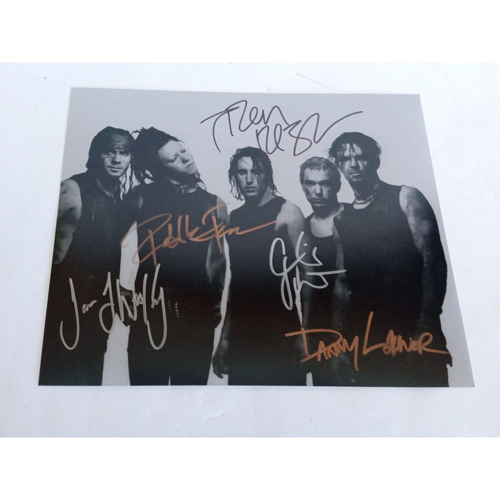 Trent Reznor and Nine Inch Nails 8 x 10 signed photo - Awesome Artifacts 