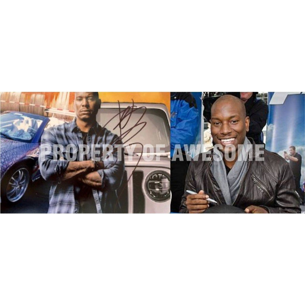 Tyrese Gibson Roman Pearce Fast and Furious 5 x 7 photo signed - Awesome Artifacts 