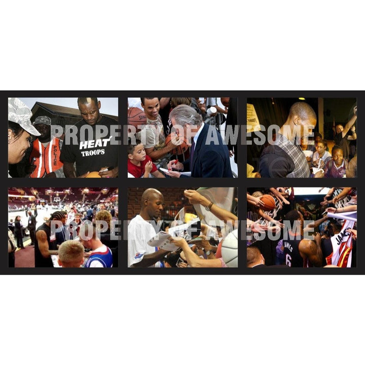 Miami Heat Unstoppable millions of people who rely on conventional 2012 13 NBA champ 16 x 20 photo signed with proof - Awesome Artifacts 