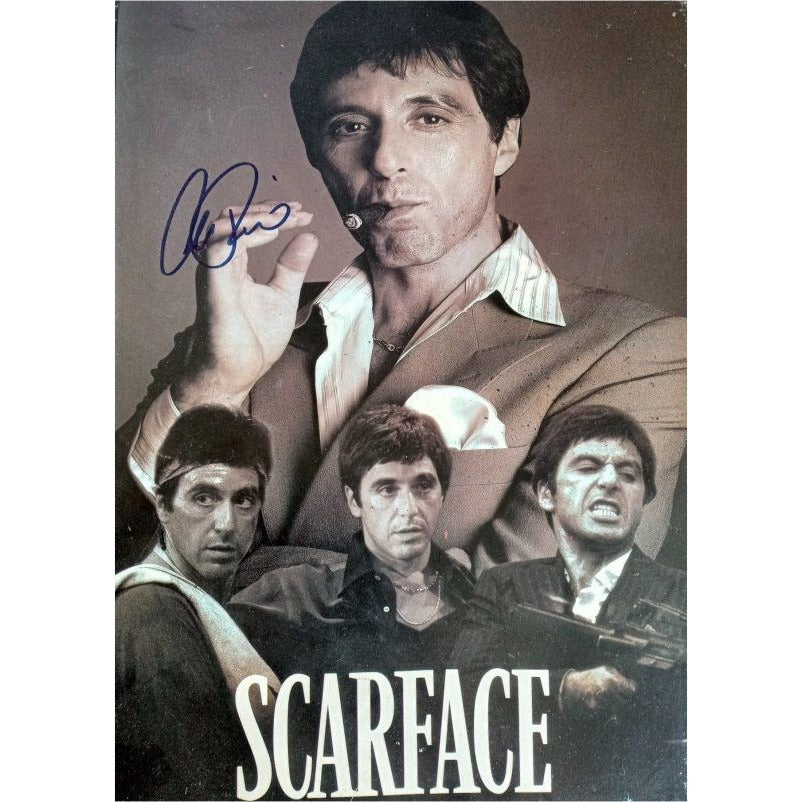 Al Pacino Scarface signed 15x11 photo with proof