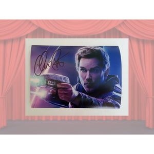 Chris Pratt Star-Lord The Avengers 5 x 7 photo signed with proof