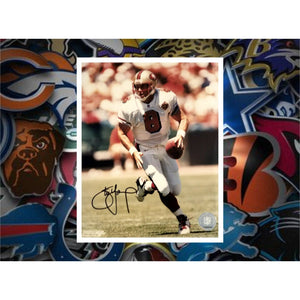Steve Young San Francisco 49ers 8 by 10 photo signed